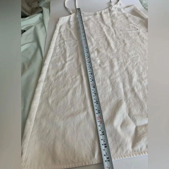 EVERLANE The Japanese GoWeave white Mini Slip dress size  00 balletcore casual - Picture 11 of 11